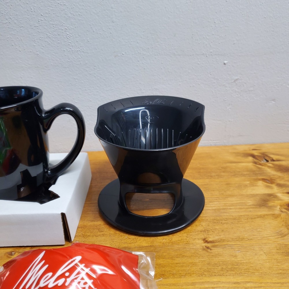 Melitta Ready Set Joe Single Cup Coffee Brewer Black