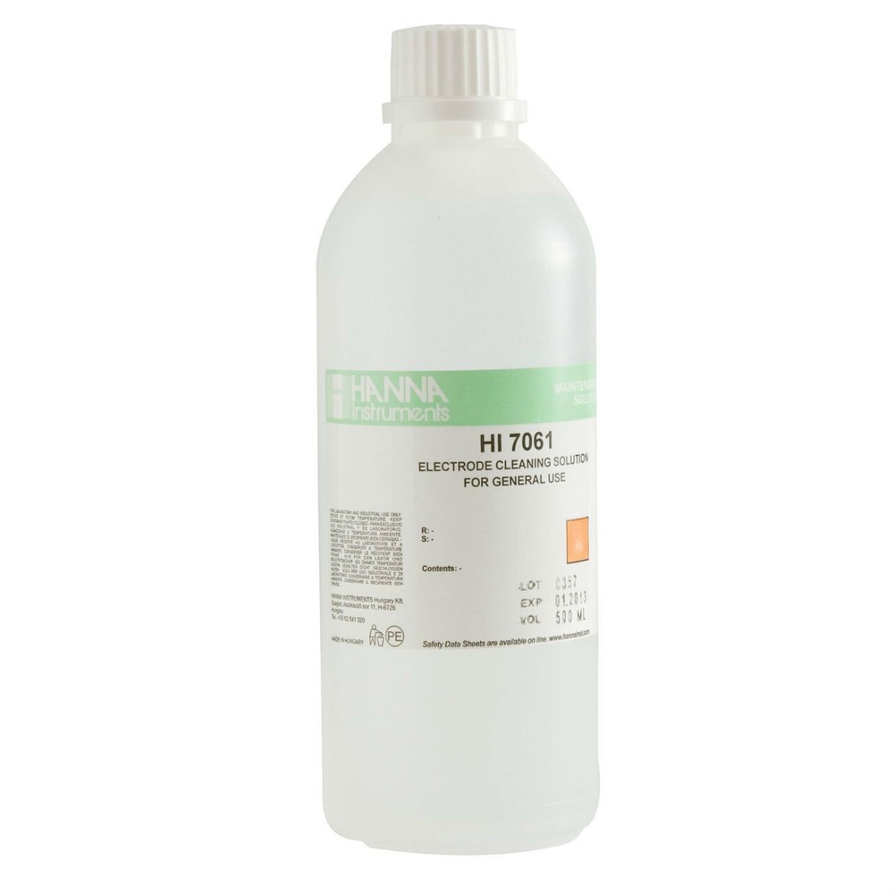 Electrode Cleaning Solution (500 ml)  HI7061L  - Hanna Instruments