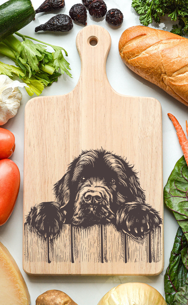 Newfoundland Newfie Cutting Cheese Board