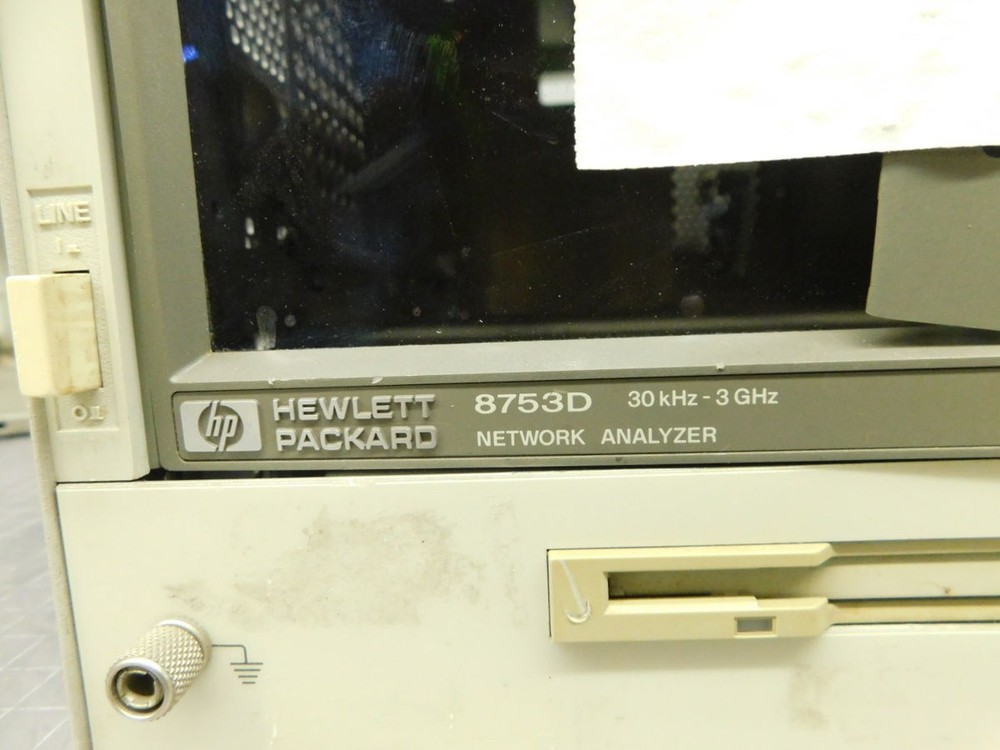 HP 8753D NETWORK ANALYZER 300KHZ-3GHZ M6510
