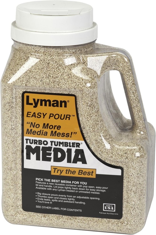 Lyman Jumbo Natural Corncob Reloading Media 3.5-Pound, Multi