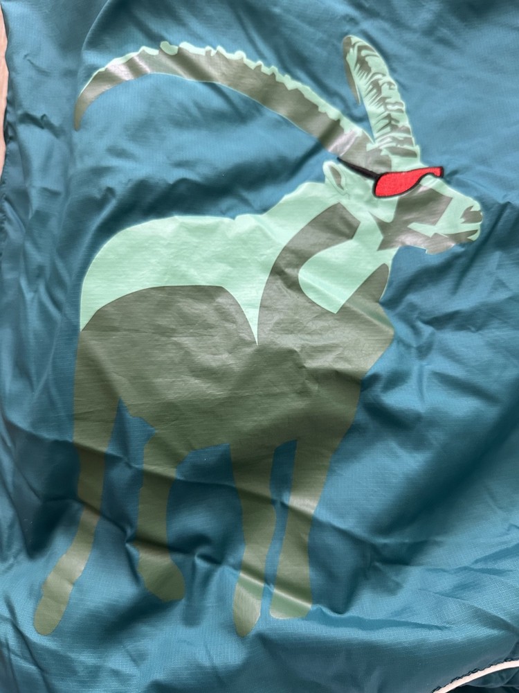 Gruezi sleeping bag Green Biopod DownWool Left Zip Wool Inside EUC