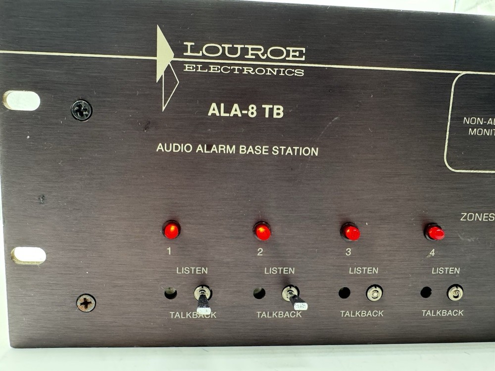 Louroe Electronics ALA-8TB Bi-Directional Audio - Two Way -8 Zone Powers/Unteste