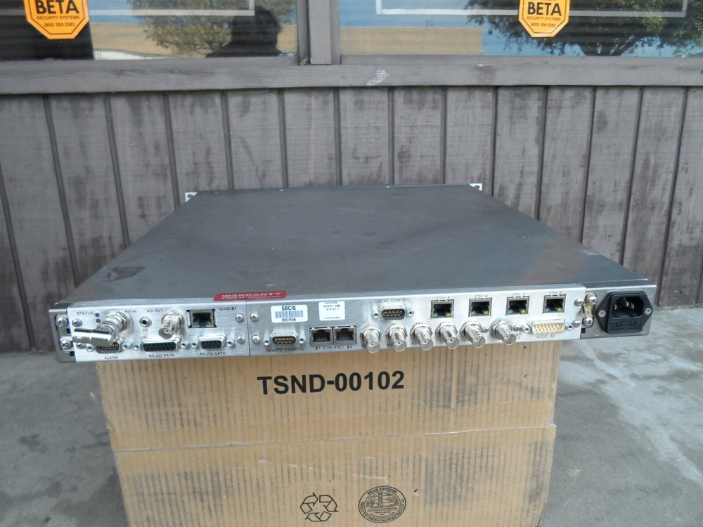 Tandberg Ericsson EN5920 MPEG-2 WMV IPTS SDI SD Encoder 1RU AllLicensesEnabled