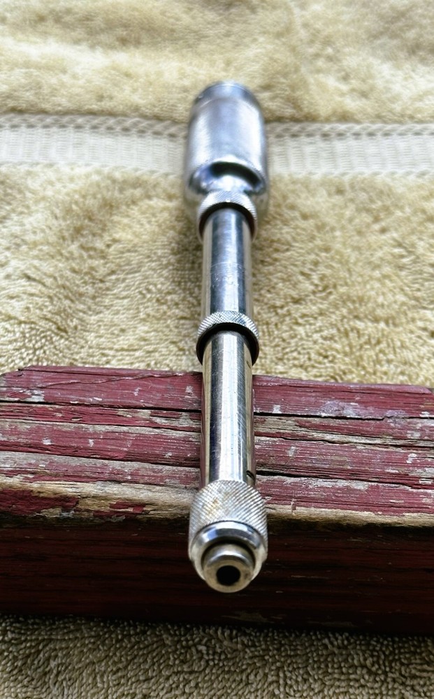 VINTAGE STANLEY YANKEE PUSH/PULL DRILL NO. 41Y WITH 3 BITS