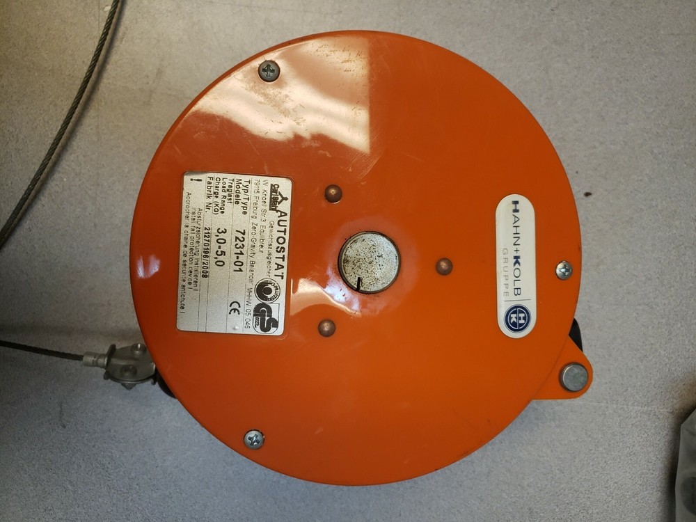 AUTOSTAT ZERO GRAVITY TOOL BALANCER 7231-01, LOAD RANGE CHARGE 3.0-5.0KG
