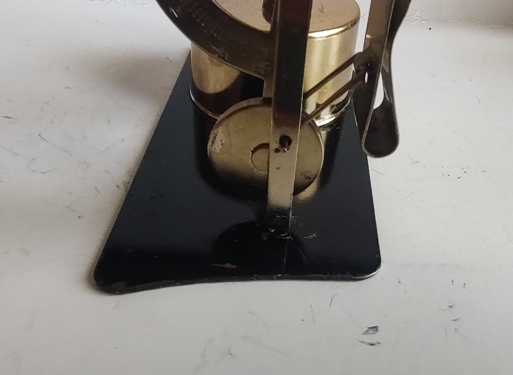 Vintage Desktop LETTER POSTAL SCALE and STAMP HOLDER