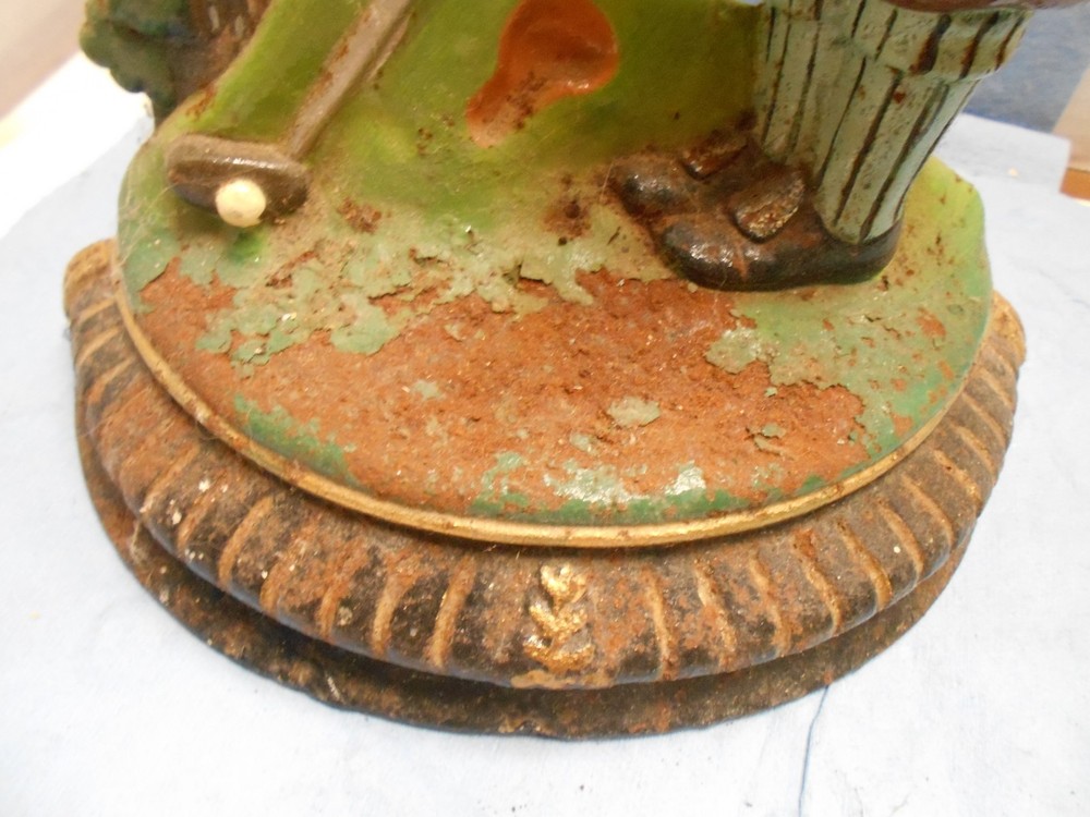 CAST IRON UPPER DECK GOLFER DOOR STOP