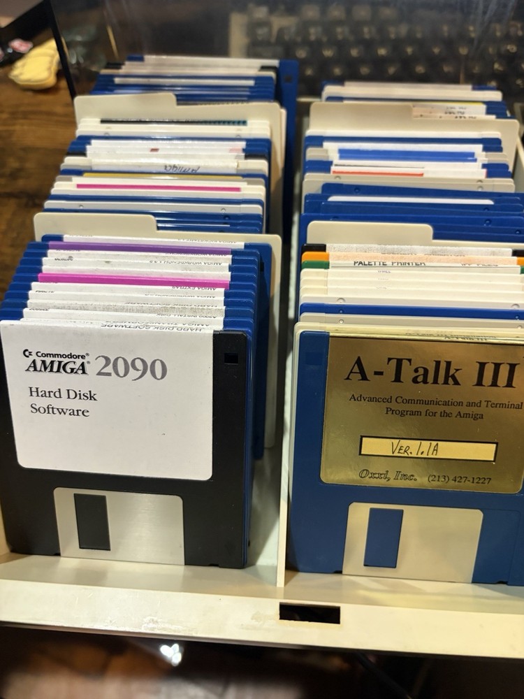 Massive Amiga Floppy Disk Lot 3, Tons Of Utilities. Untested