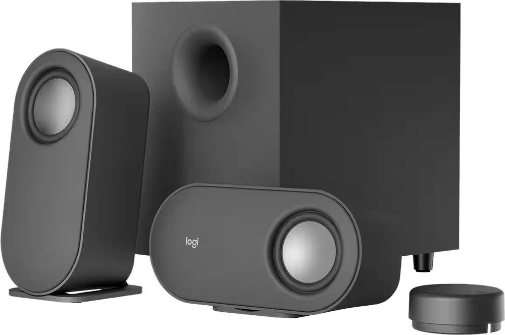 Logitech - Z407 2.1 Bluetooth Computer Speaker System with Wireless Control (...