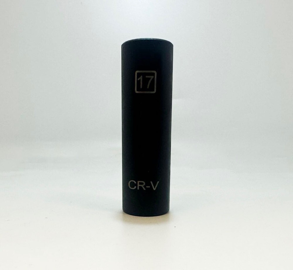 1Pc 1/2" Drive 17mm Extra Thin Wall Deep Impact Socket CR-V