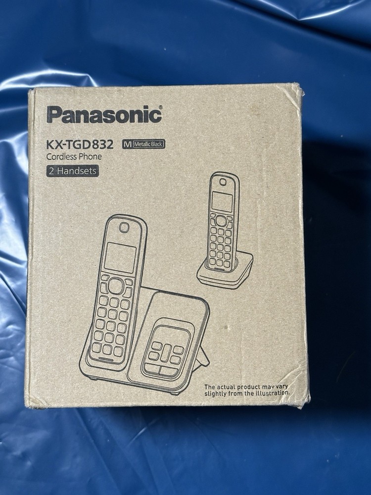 Panasonic Cordless Phone with Answering Machine, Advanced Call Block