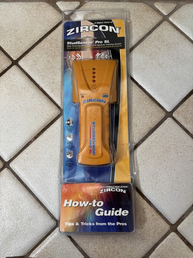 NEW Zircon Stud Sensor Pro SL Stud Finder Edge Finding