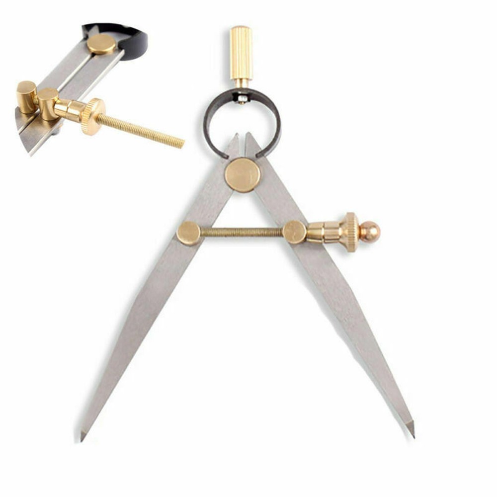 Wing Divider Leather Craft Rotating Scratch Leathercraft Compasses DIY tools k
