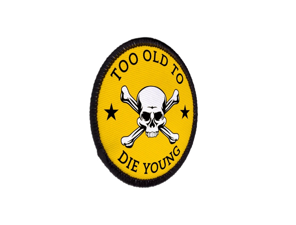 Be A Gold Fish Simpleton Patch Sew on [sub]