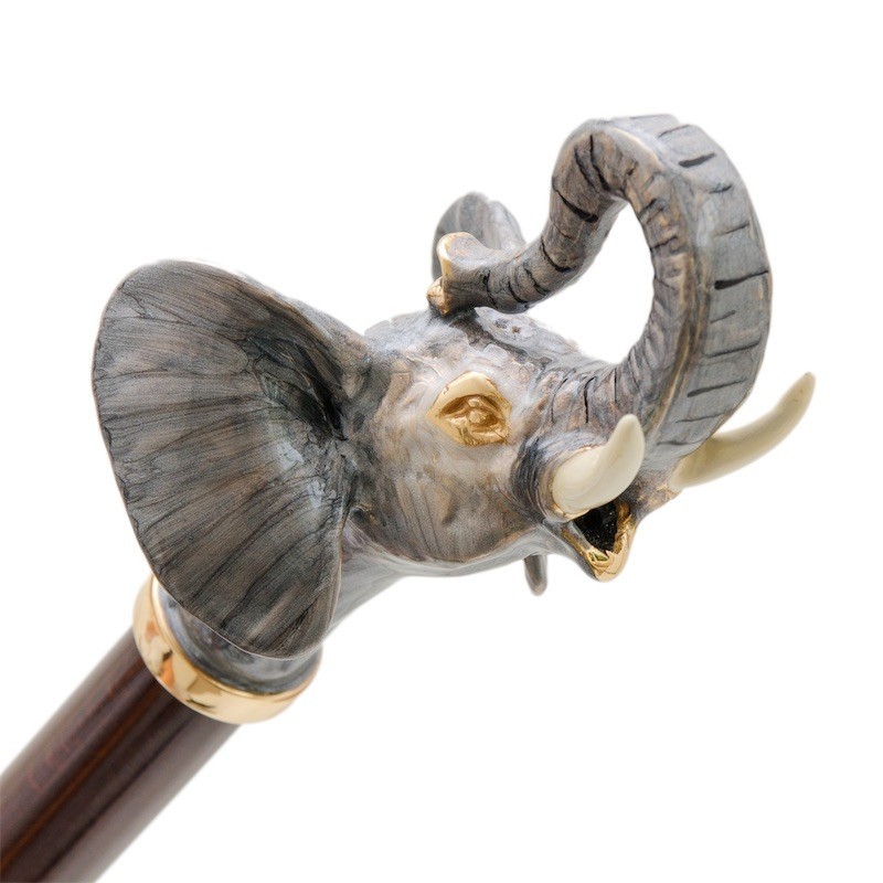 Pasotti Elephant Cane with Gift Box included New
