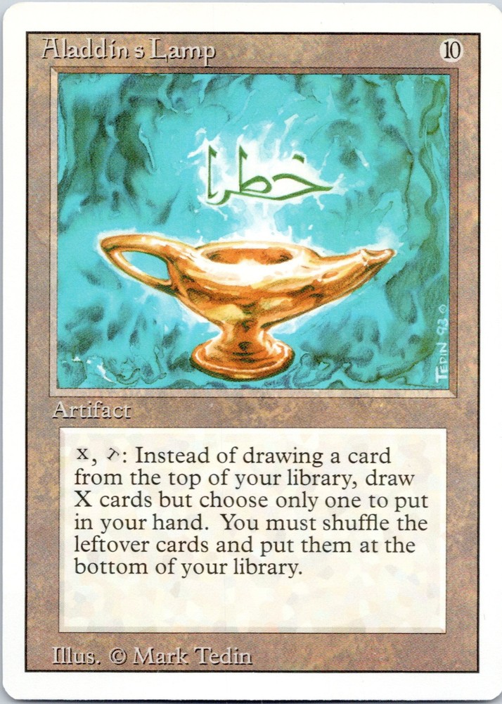 Magic: The Gathering, Revised Edition, Card Singles
