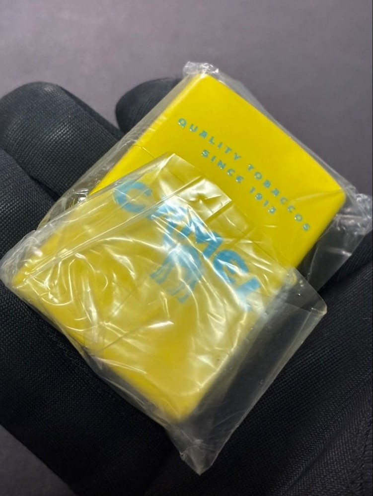 Zippo Camel Double-Sided Limited Edition Yellow 2020 Lighter