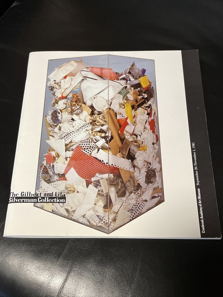 Gilbert Lila Silverman Collection Cranbrook Exhibit Catalog 1981