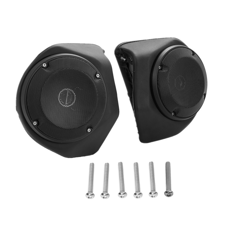 King Trunk Backrest Rack Speakers Light Fits For Harley Touring 2014+