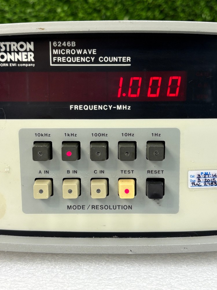 Pre Owned | Systron Donner 6246B Microwave Frequency Counter Unit Only - Grey