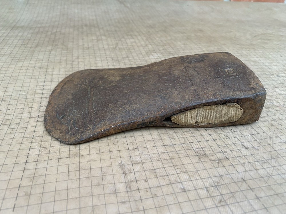 Vintage Keystone Single Bit 3-1/2 lbs. Axe Hatchet HEAD Old Rusty Tool