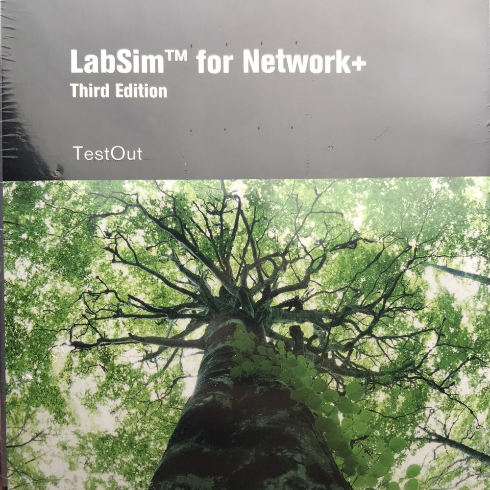 Labsim For Network 3RD Edition By Testout Corporation Cengage Course New Sealed