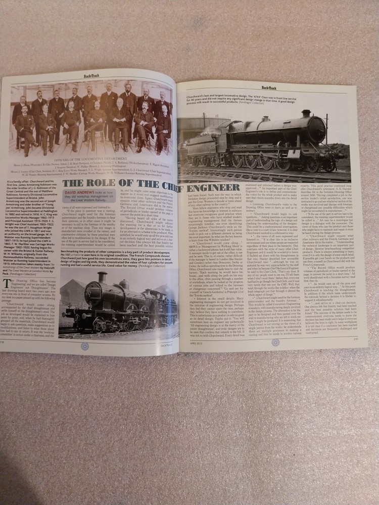 Backtrack April 2012