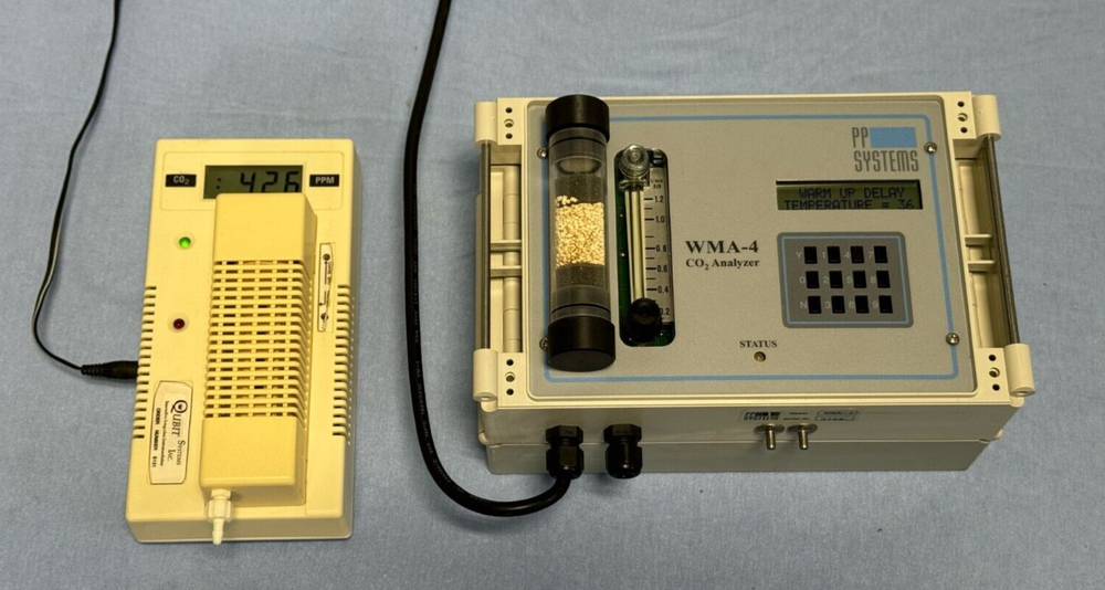 PP Systems WMA-4 CO2 Analyzer & Qubit Systems CO2 Analyzer 0-2000ppm S151
