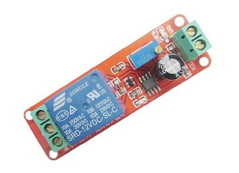 5pcs Delay Timer Relay Turn-Off Relay Module Time Delay Switch DC 12V