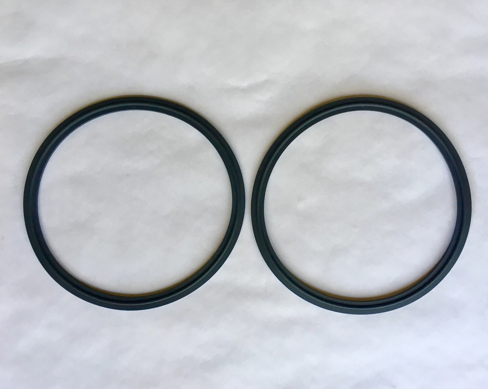 6" Tri Clamp Sanitary Viton Gasket Closed Loop Extractor 2 Pack