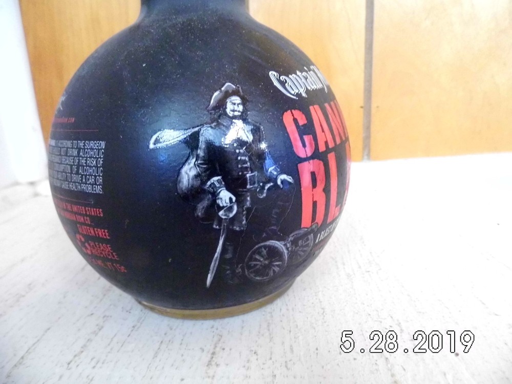Captain Morgan Cannon Blast Bottle Empty 750ml
