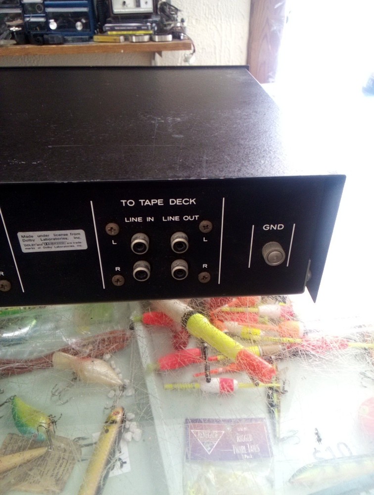 Trac AN 80 Noise Reduction Unit Untested Turns On