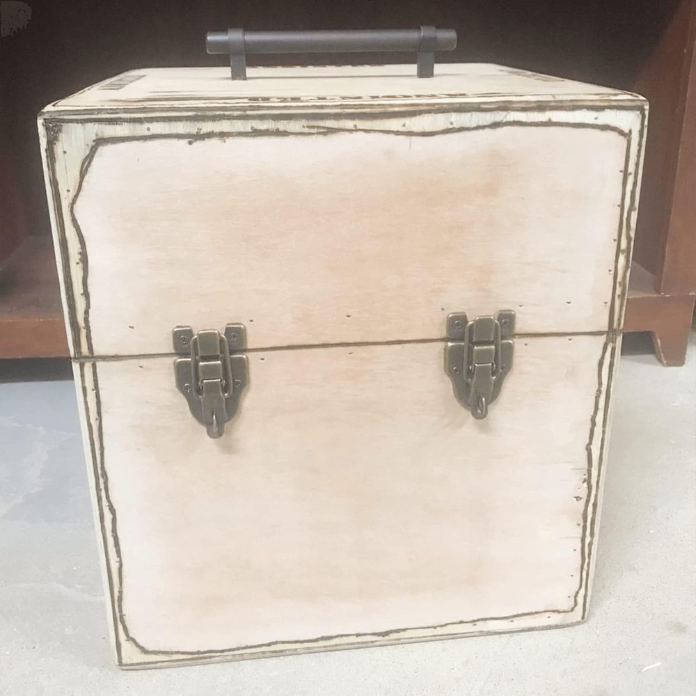 dophee 2Pcs Antique Bronze Retro Style Box Toggle 2 Pieces,