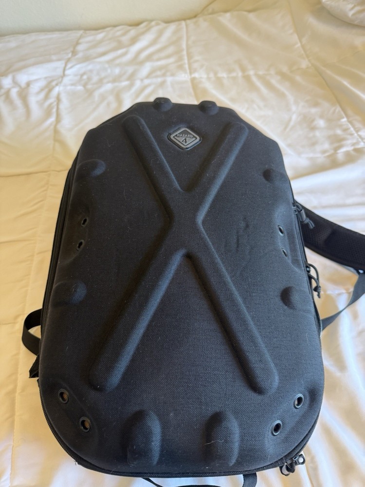 Hazard 4 Pillbox Black Hardshell Tactical Backpack EDC Camera Pack MOLLE