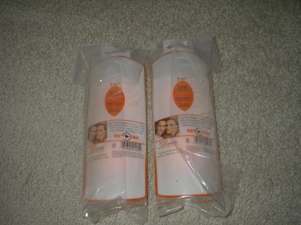 2X New Real Techniques 2/per pack Miracle Complexion Sponges