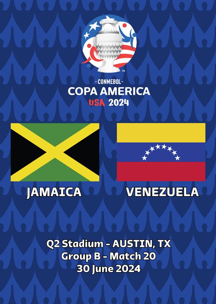 Program Copa America 2024 Jamaica - Venezuela