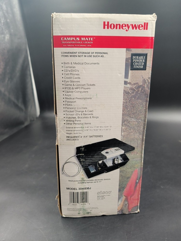 First Alert Digital Security Box 3040DBJ