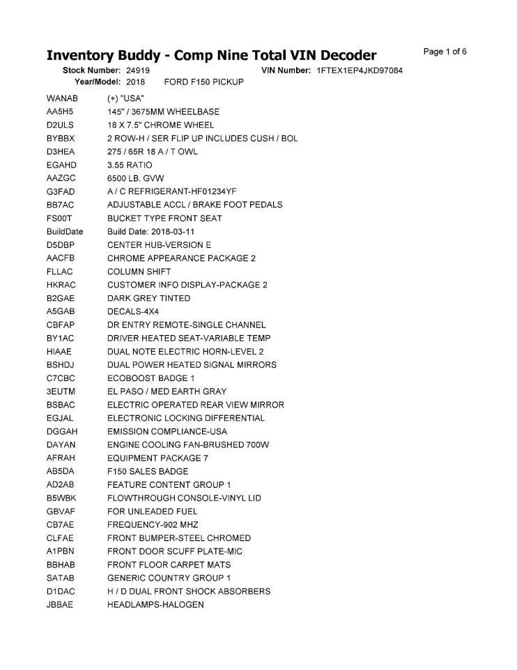 F150 2018 Jack 1532679