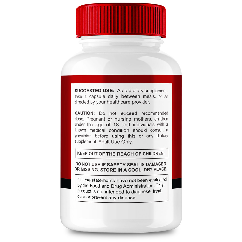 Blood Flow Max Capsules, Blood Support Supplement Pills (60 Capsules)