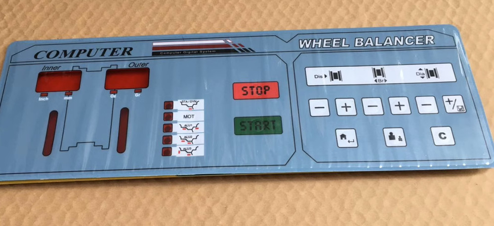 Balancing Machine Parts Balancing Machine Key Board Control Panel