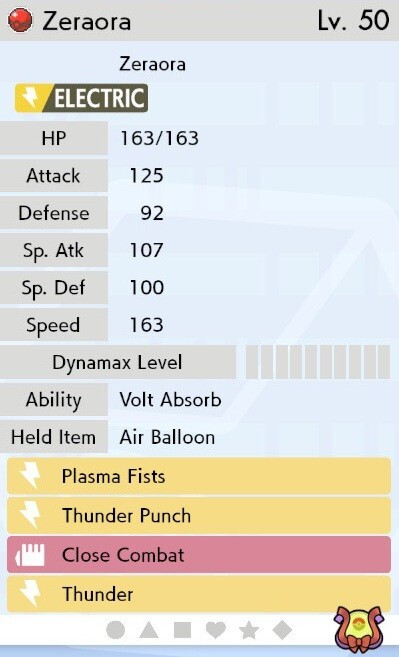 2018 Event Zeraora For Pokemon Sword & Shield