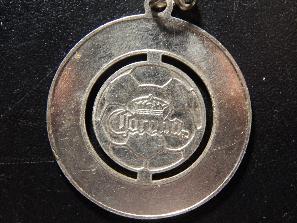 Vintage Corona Keychain - Very Nice- zz599udc