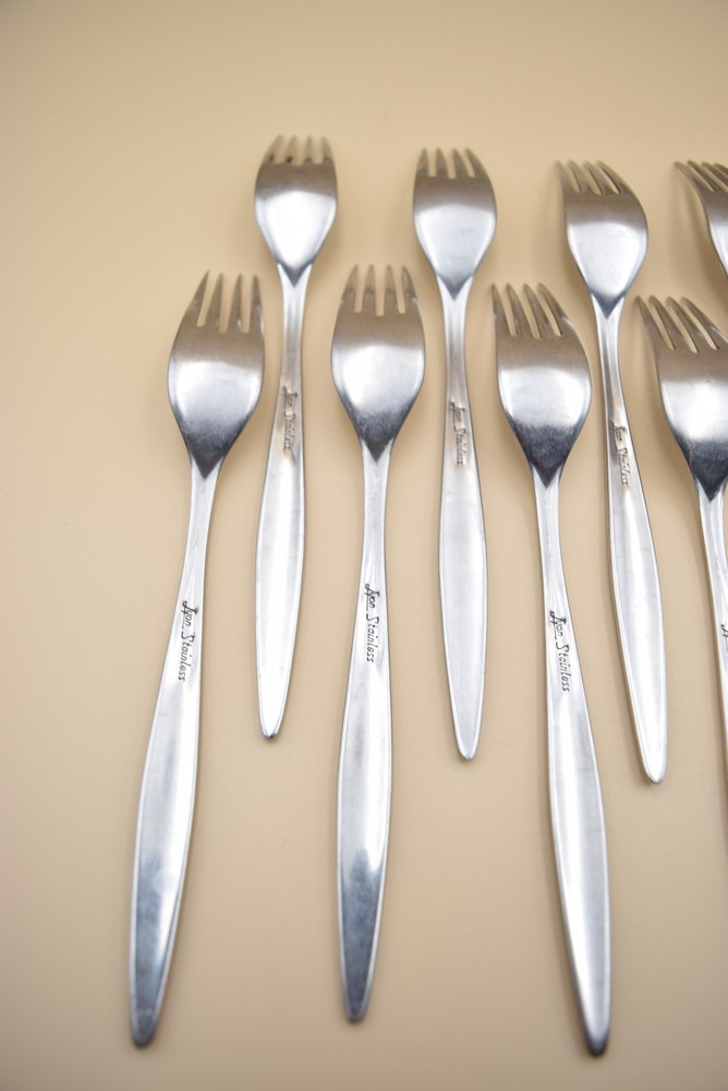 48pc Lyon Cortez Aztec Flatware Set Knives Serving Spoon Dinner Forks Tablespoon