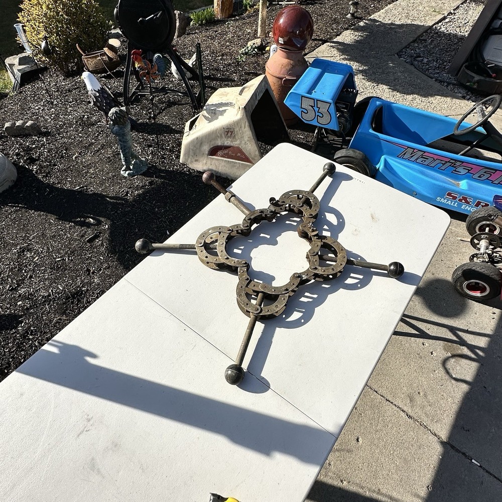 Vintage Large Pilot Model #4 Pipe Cutter Tool