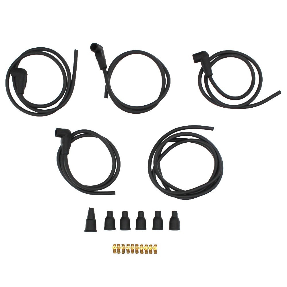 Fits Ford 2N 9N 8N Tractor Front Mount Copper Core Spark Plug Wire Set 9N12259B