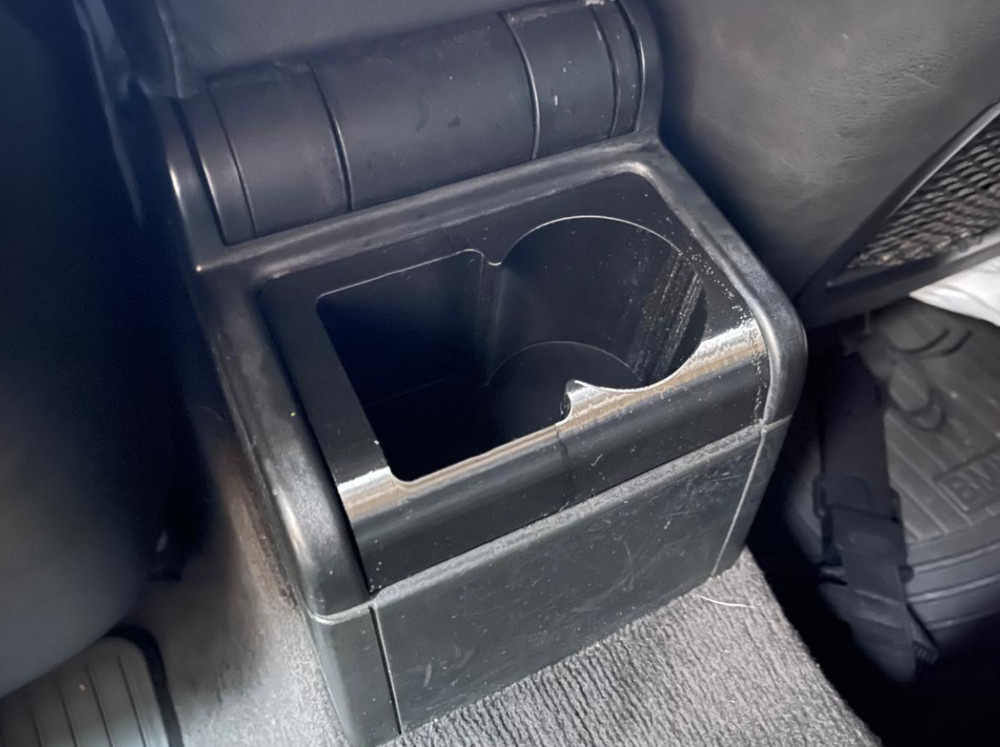 BMW E46 Compatible Rear Cup Holder Ashtray Replacement – Black PETG