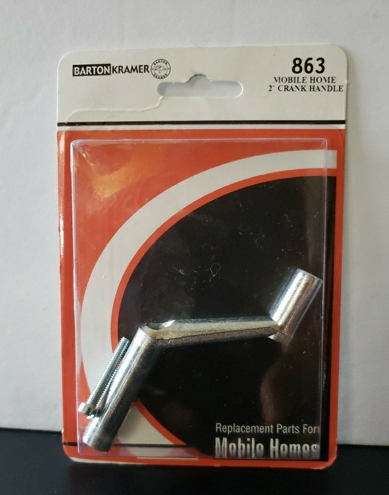 Barton Kramer 1-3/4" Shank Mobile Home Window Operator Crank  Handle #863