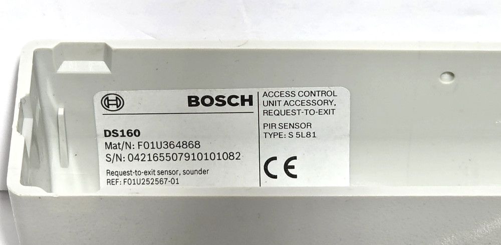 BOSCH DS160 High Performance Request To Exit PIR Motion Sensor