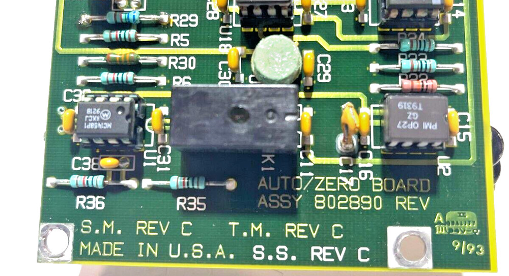 802890 AUTO ZERO CIRCUIT BOARD